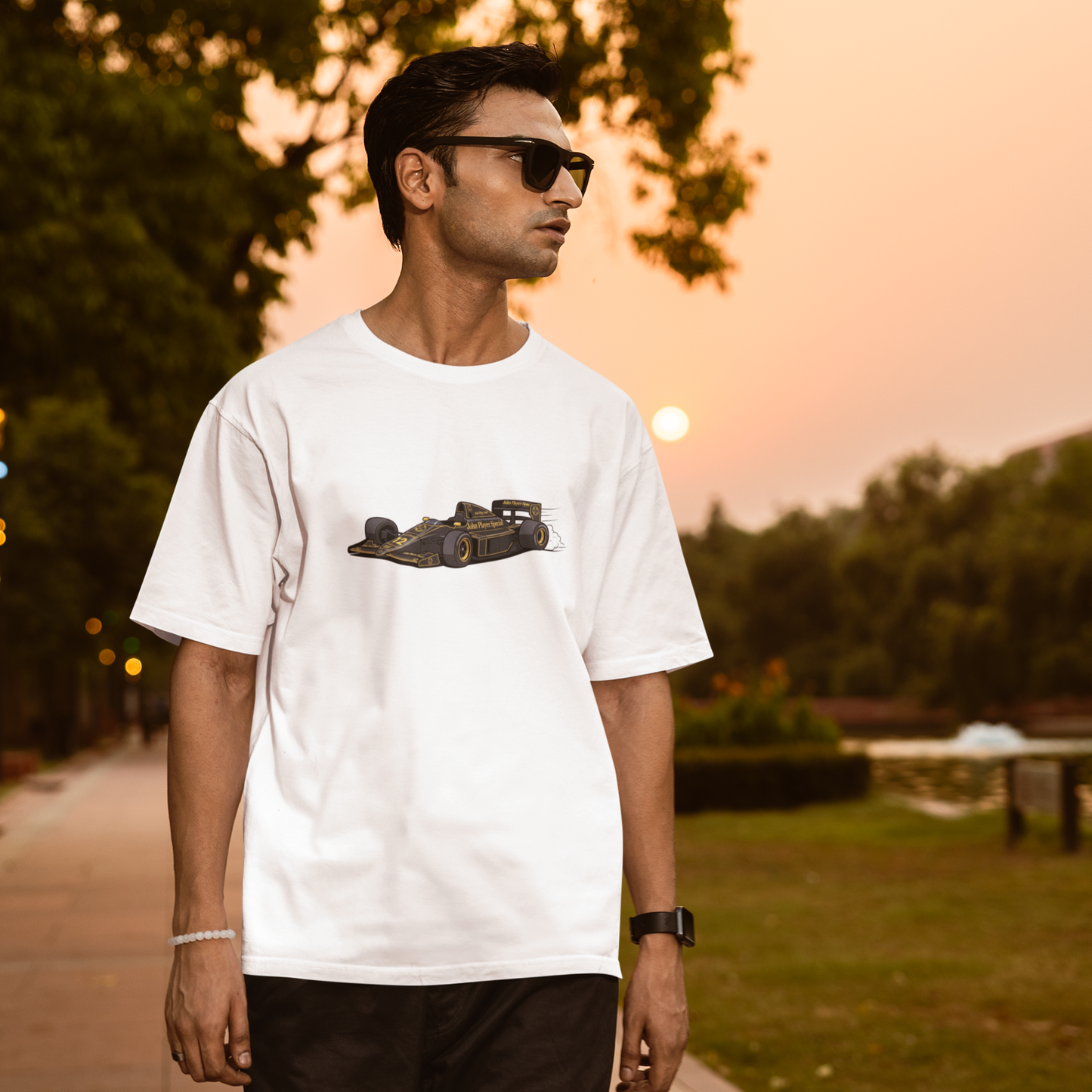 camiseta blanca lotus 97T