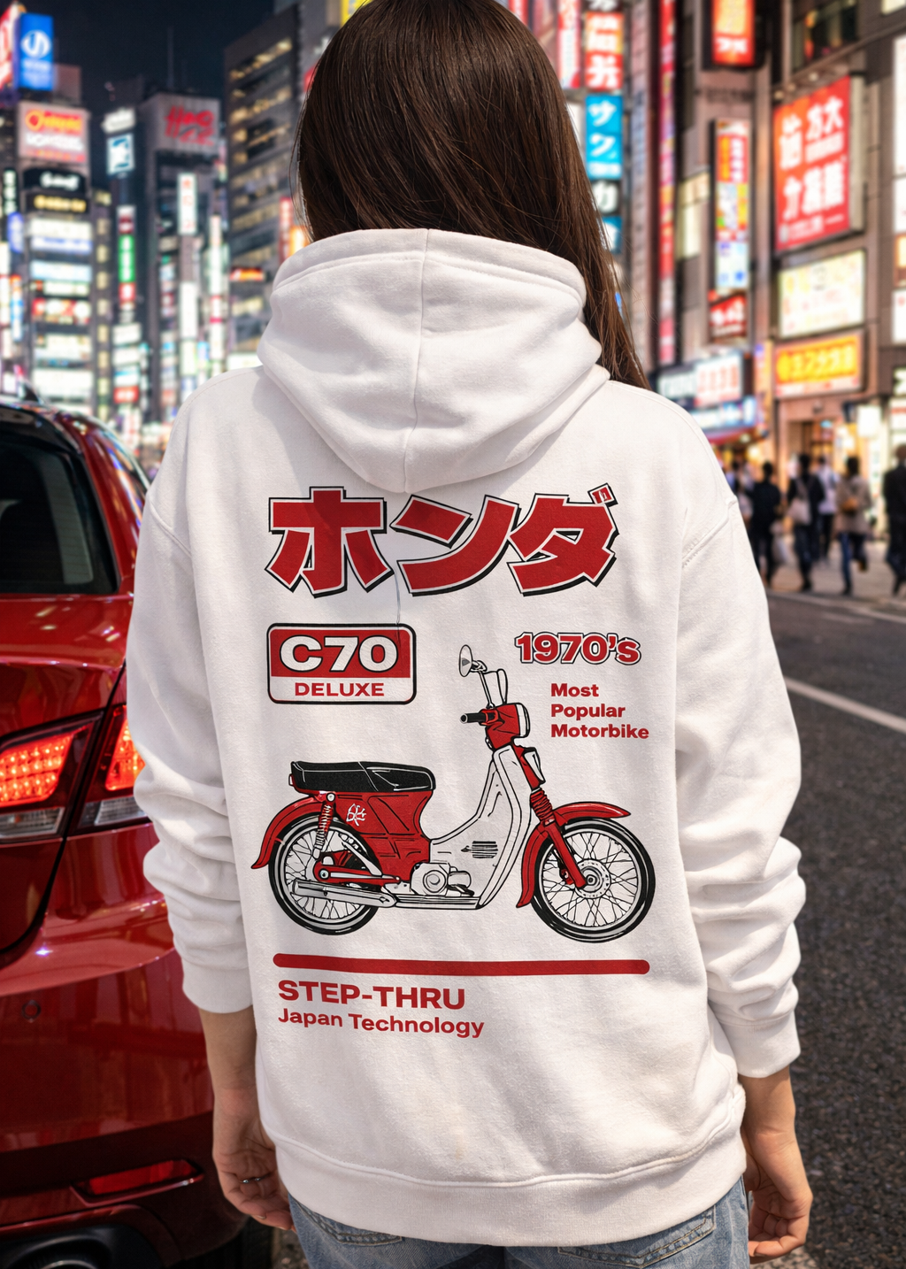 sudadeara honda c70 deluxe