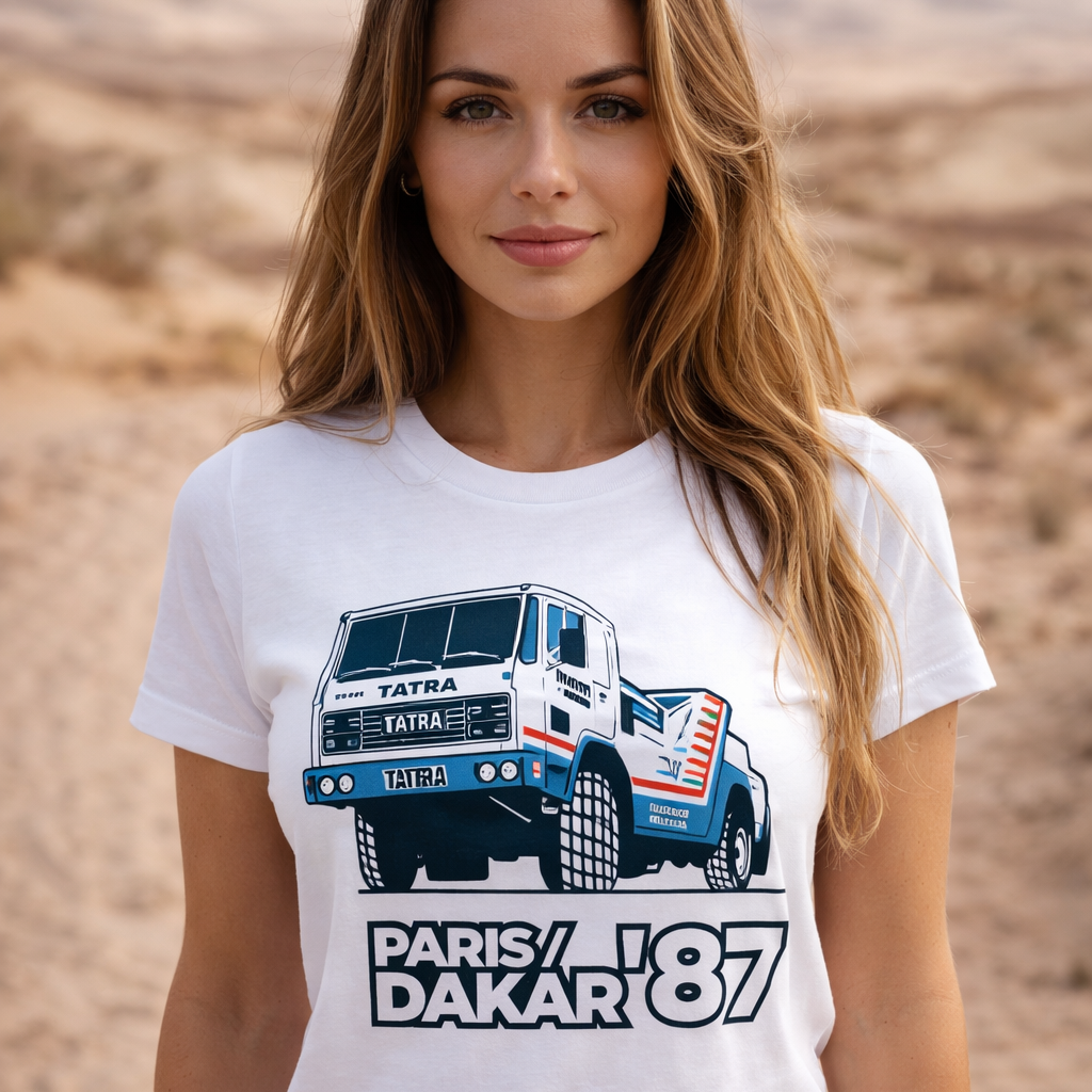 CAMISETA CAMION TATRA PARIS DAKAR 87
