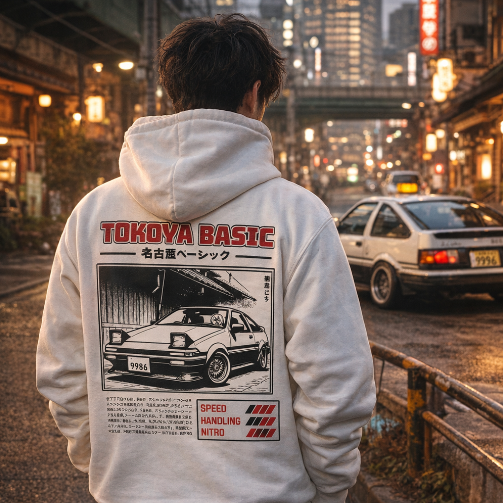 sudadera Tokyo Basic JDM - ae86