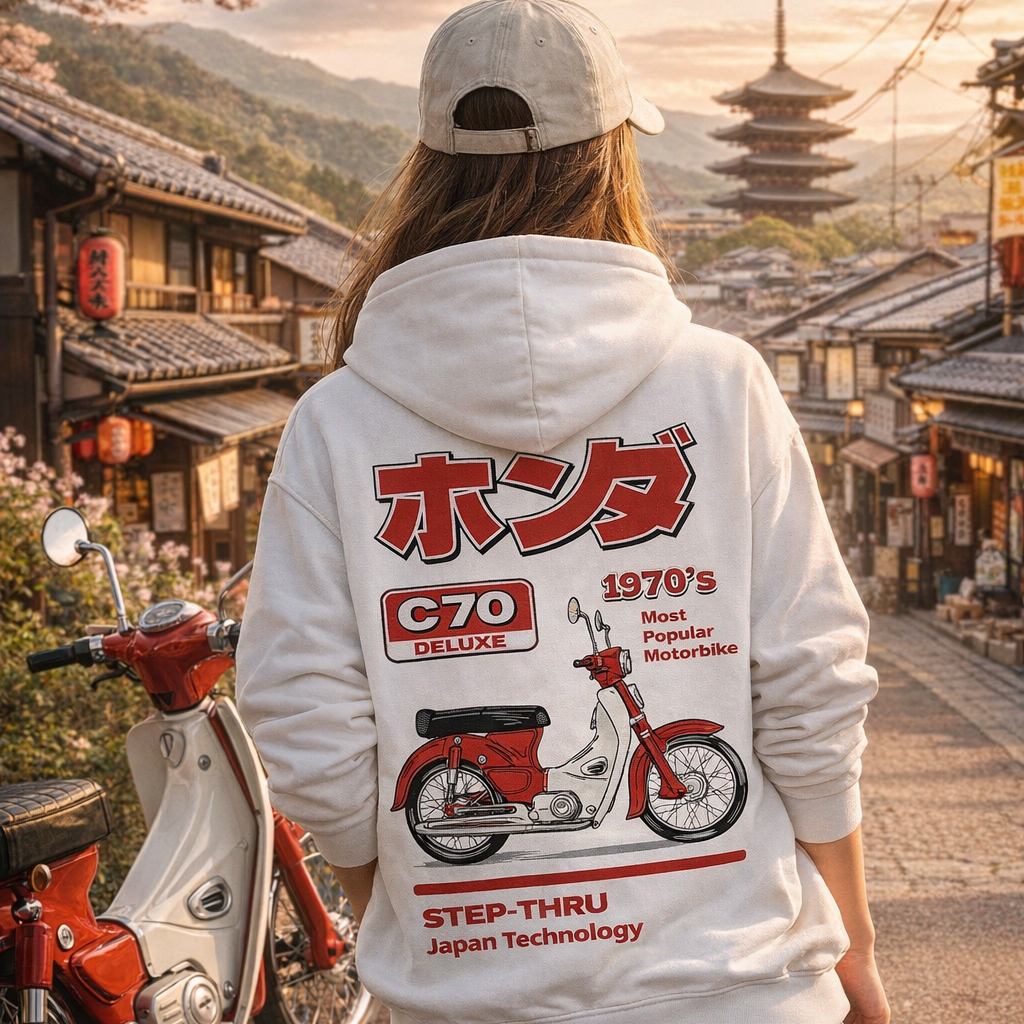 sudadera honda C70 japonesa 
